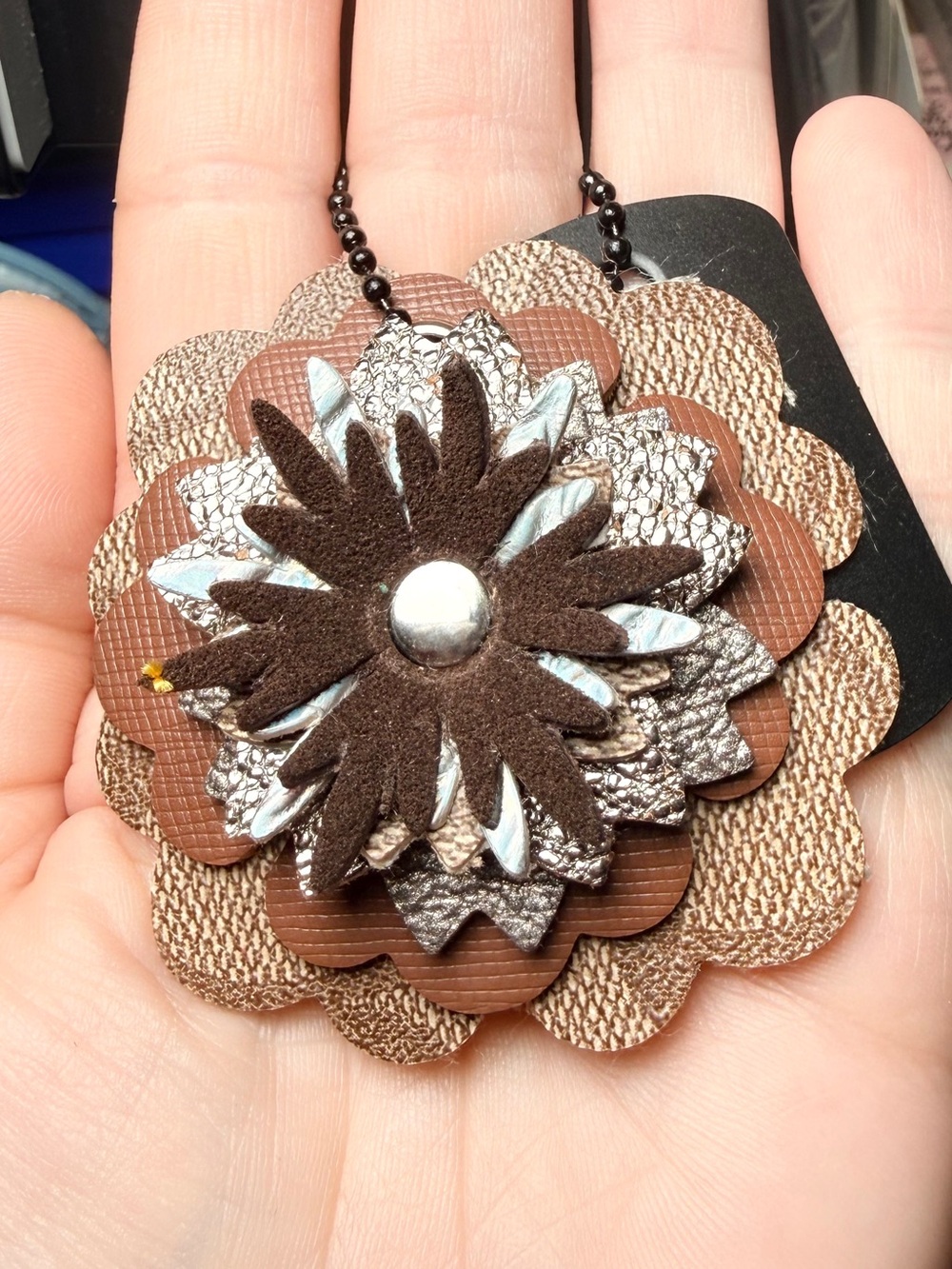 Handmade Floral Charm
